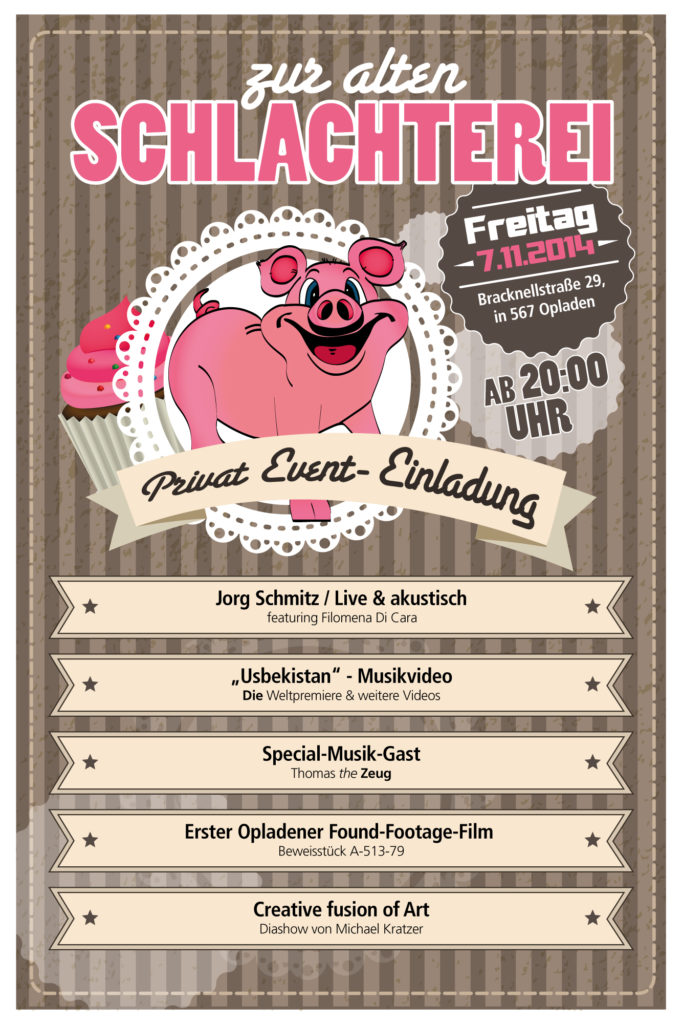 Einladung zu privaten Event