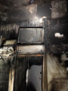 Nach dem Brand im Shadow